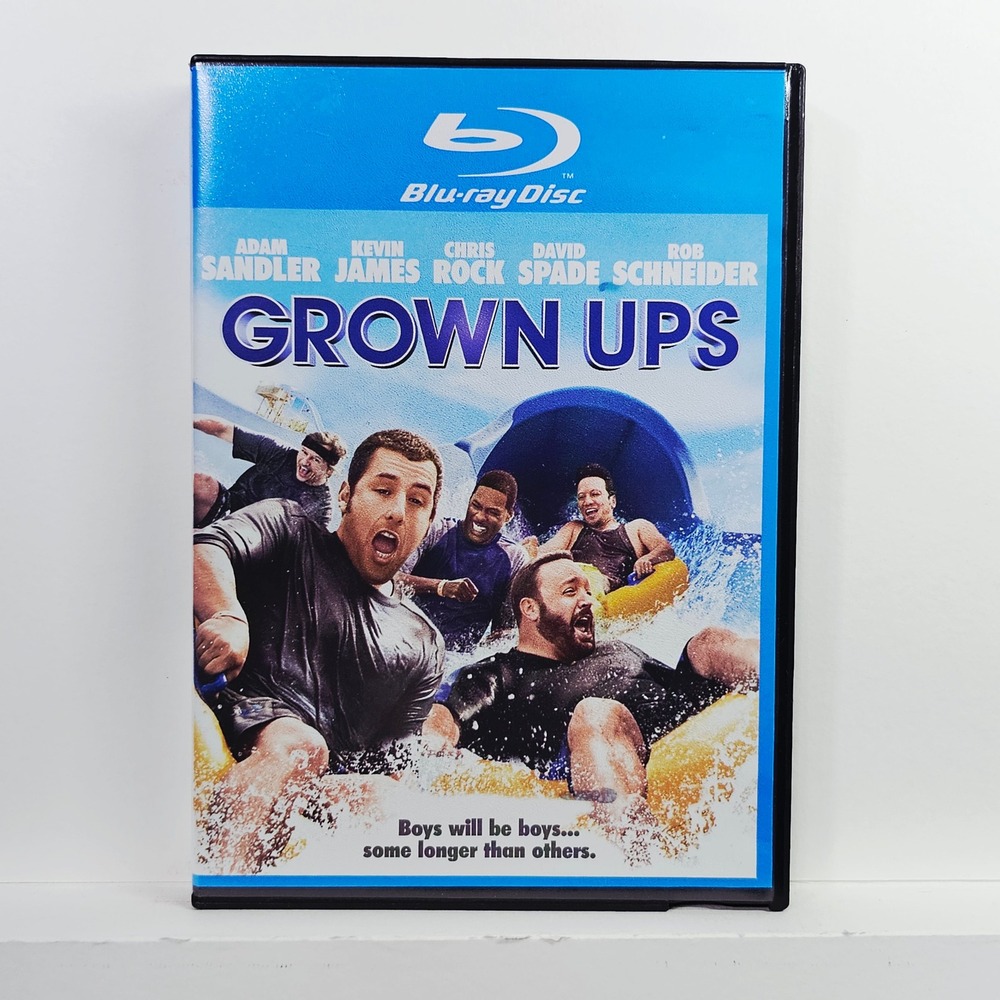 Grown Ups Blu-ray Adam Sandler Chris Rock Kevin James 2010 Sony Pictures‎ Comedy